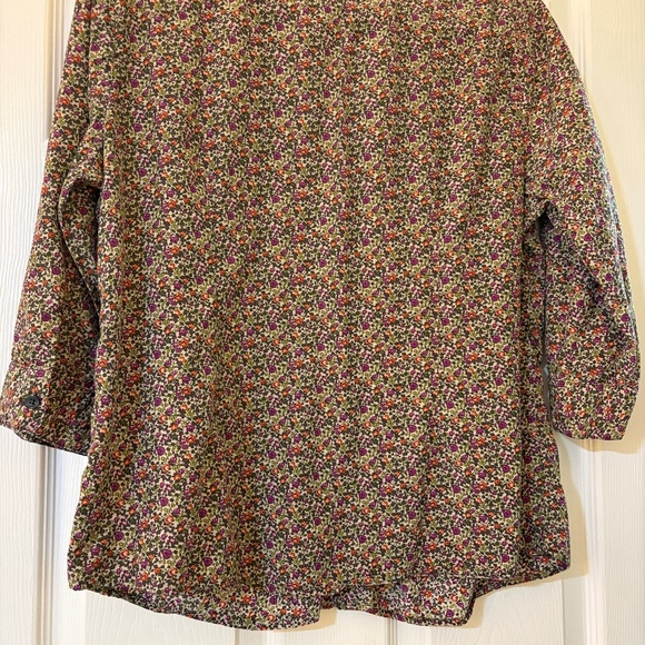 4 for $20 SALE!Dressbarn XL 3/4 sleeve lightweight shirt - Picture 5 of 5